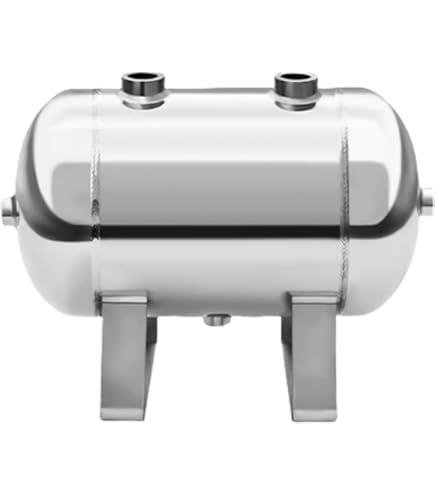 Amazon.co.jp: LOCADENCE 5L エアタンク、4 ポート 1/4NPT 高圧